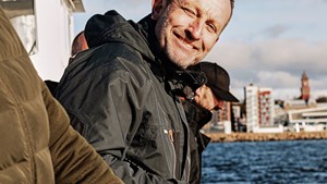 Martin Lidegaard elsker selv at fiske / Foto: Marie Brandt