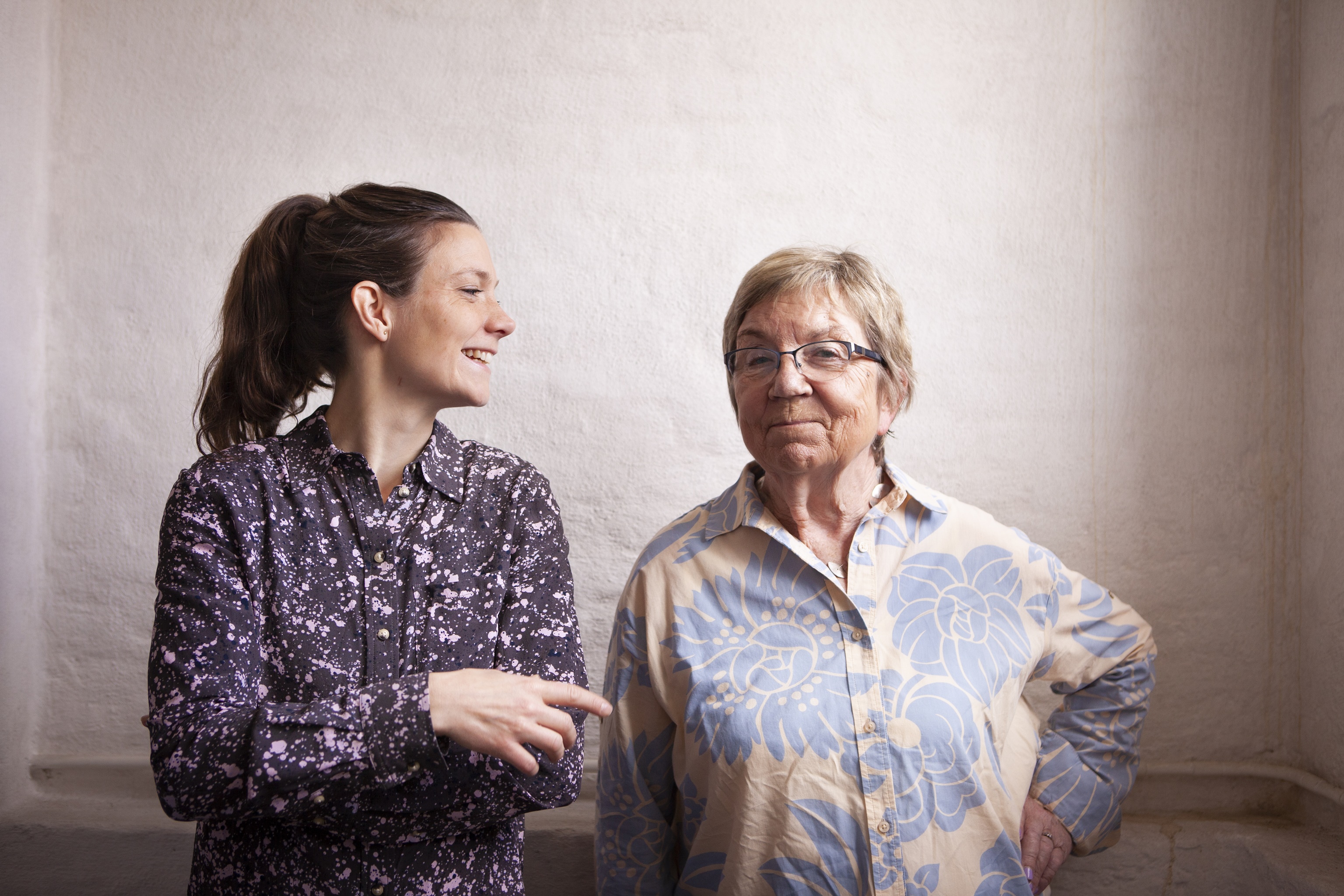 Lotte Rod og Marianne Jelved