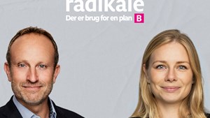 Martin Lidegaard sammen med Sigrid Friis, der er spidskandidat ved EP-valget