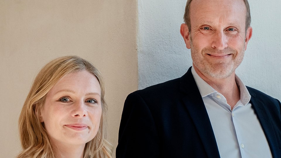 Sigrid Friis og Martin Lidegaard