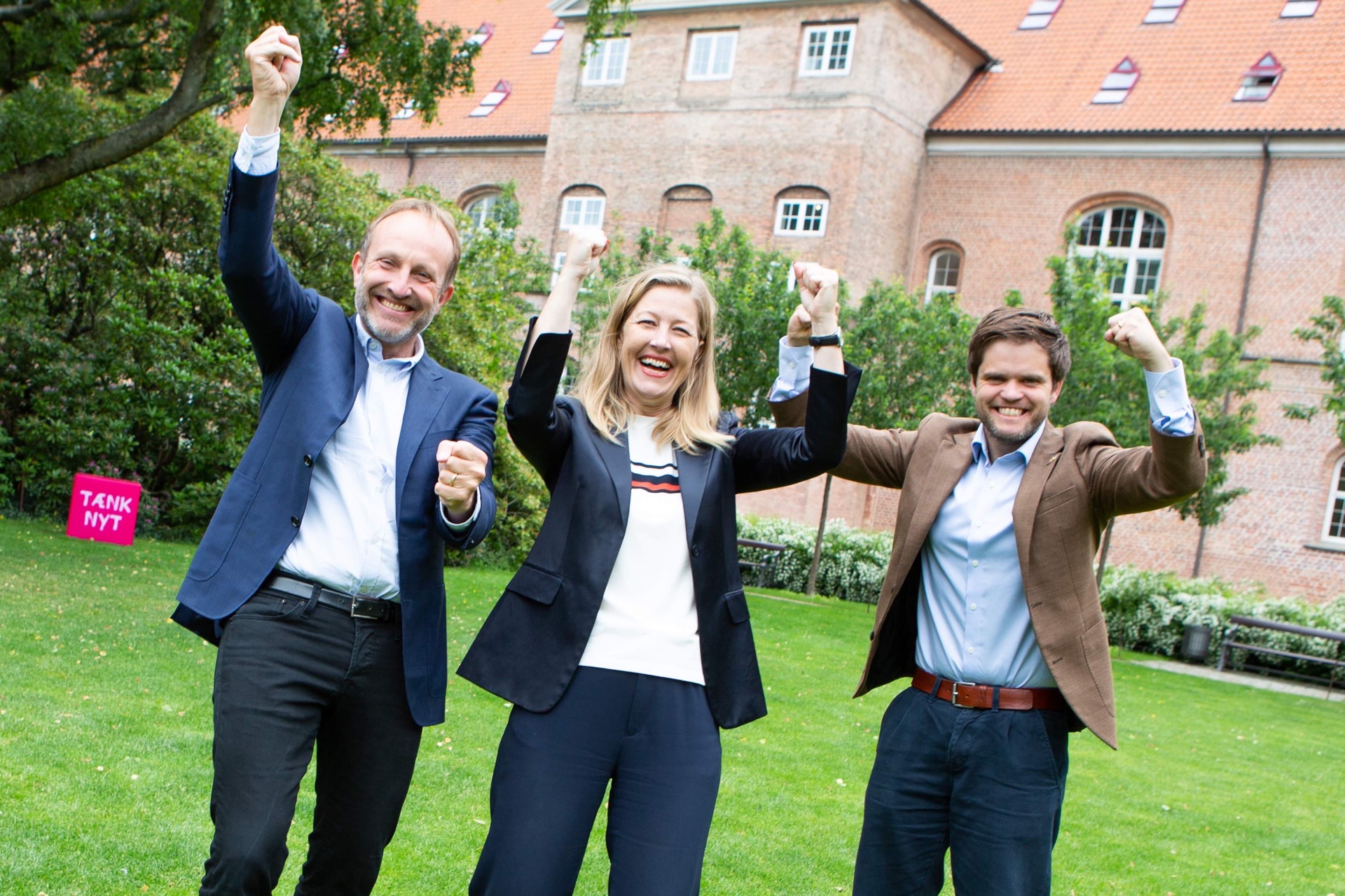 Martin Lidegaard, Sofie Carsten Nielsen og Andreas Steenberg