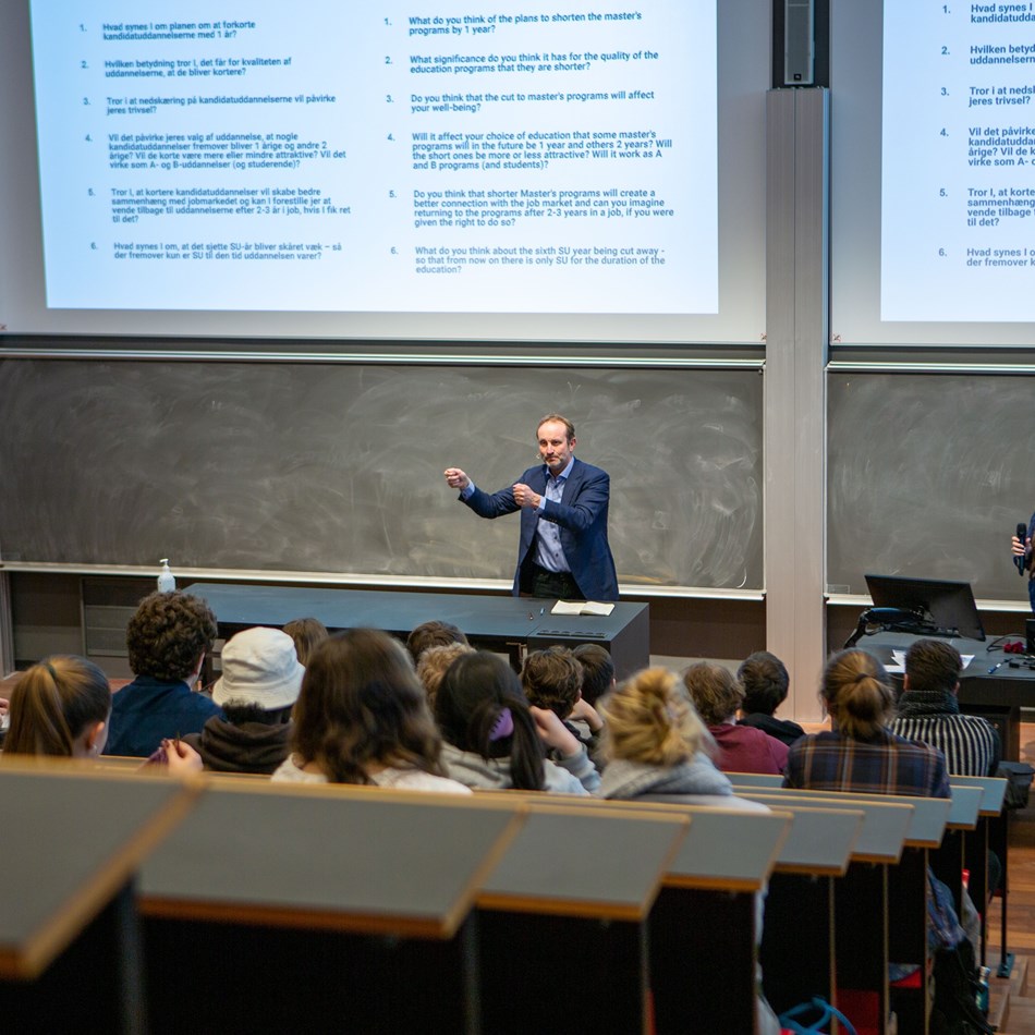 Martin Lidegaard besøger DTU i forbindelse med medlemsmøde i Københavns Omegns Storkreds