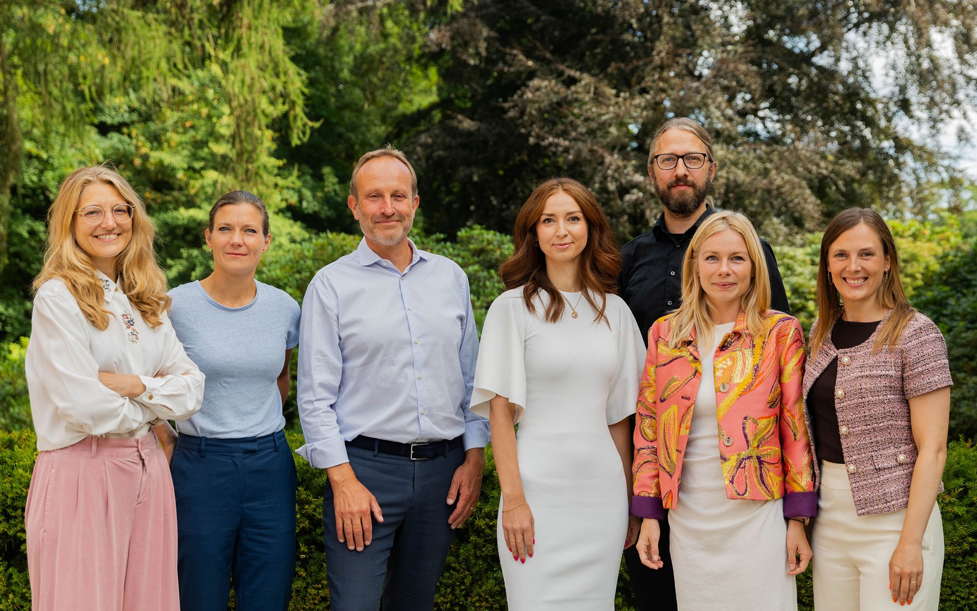 Zenia Stampe , Lotte Rod , Martin Lidegaard , Samira Nawa, Stinus Lindgreen , Sigrid Friis og Katrine Robsøe til sommergruppemøde